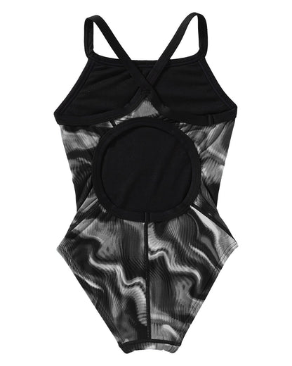  TYR Durafast Elite® Girl's Diamondfit Swimsuit - Waveform