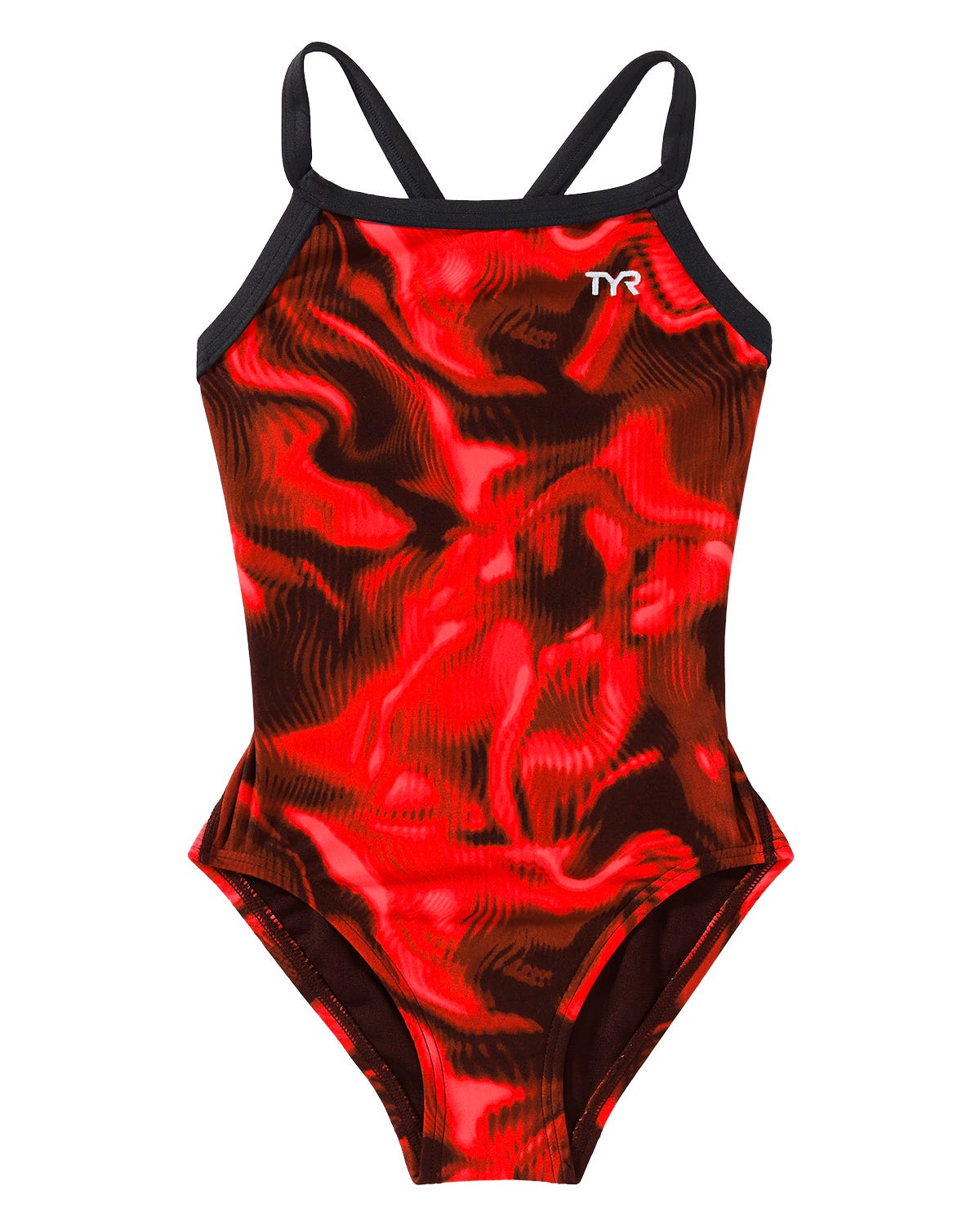  TYR Durafast Elite® Girl's Diamondfit Swimsuit - Waveform