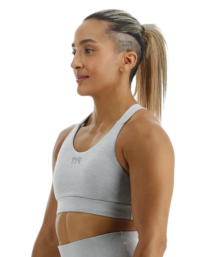  TYR Base Kinetic™ Women's Crossback Sports Bra - Heather