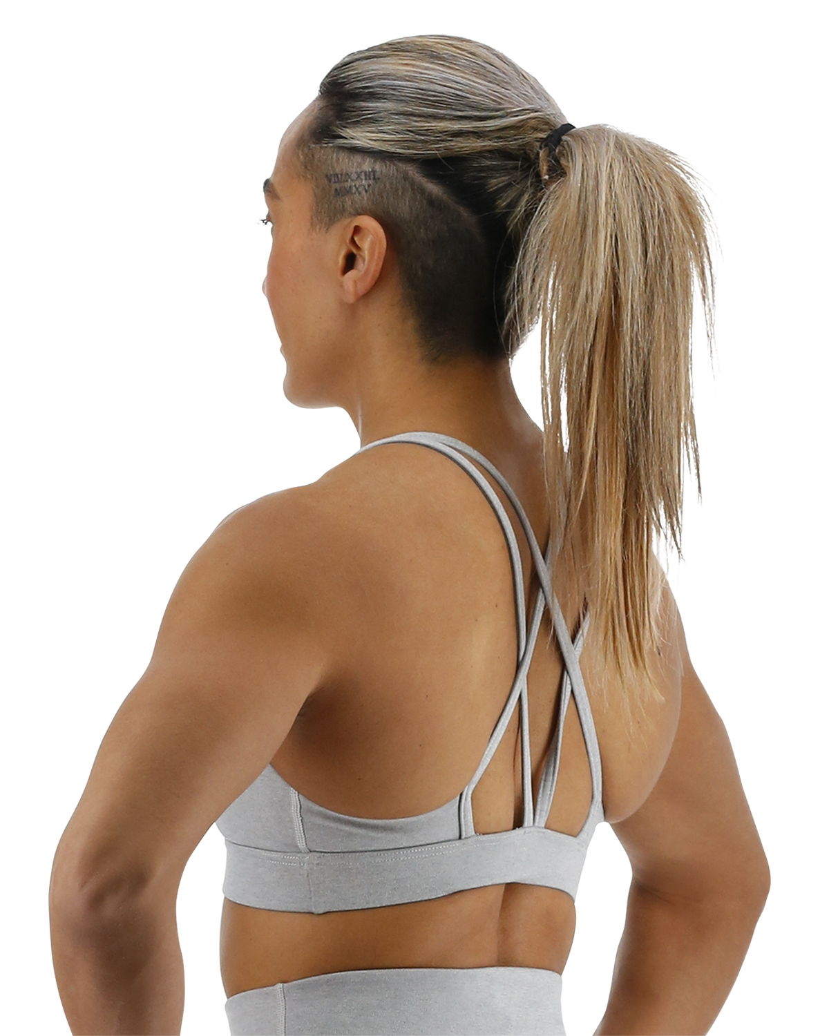  TYR Base Kinetic™ Women's Dual Strap Sports Bra - Heather