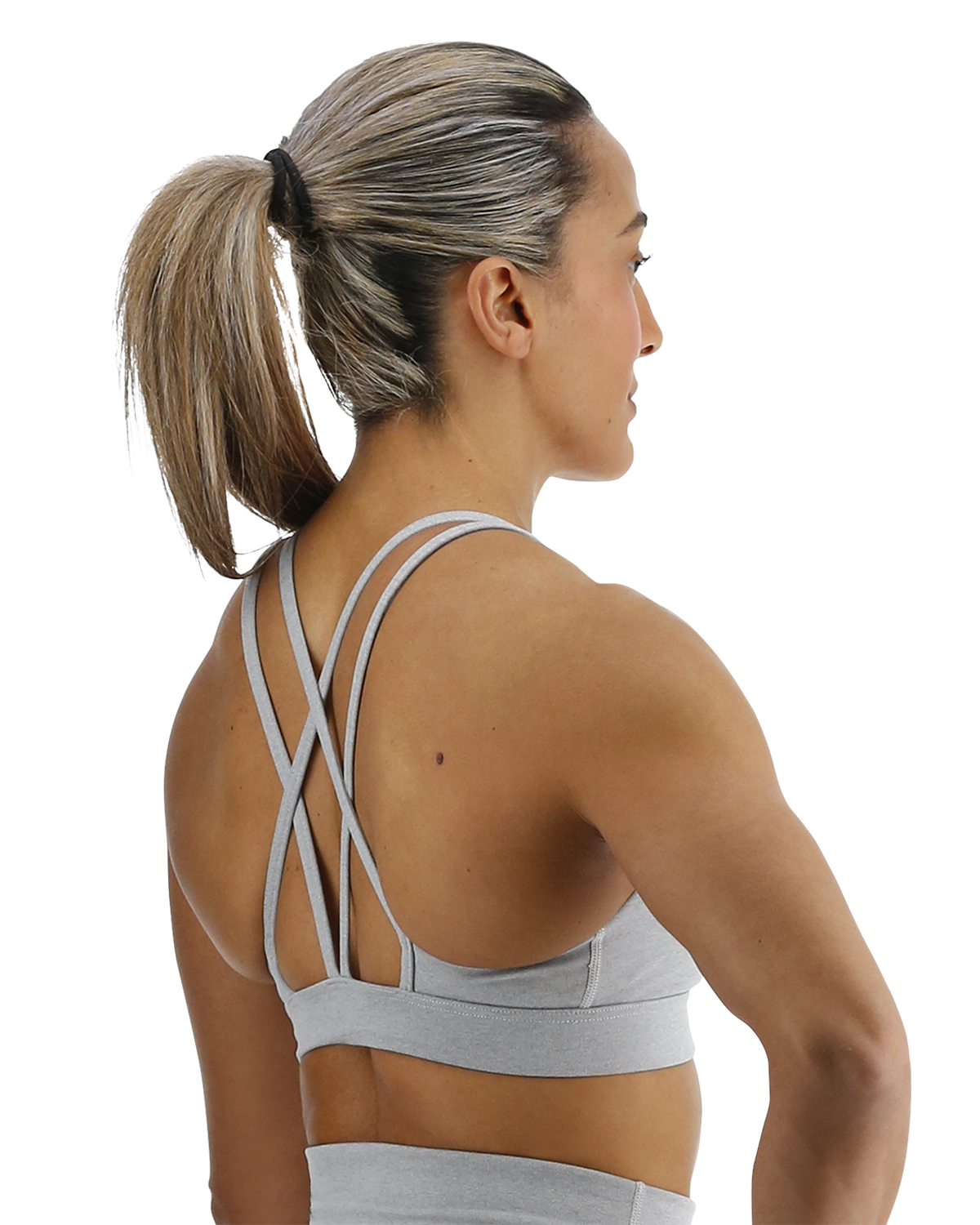  TYR Base Kinetic™ Women's Dual Strap Sports Bra - Heather