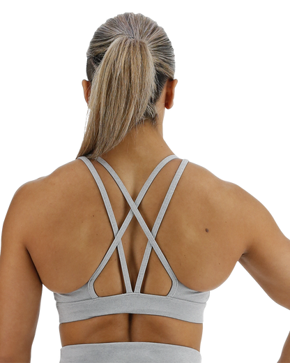  TYR Base Kinetic™ Women's Dual Strap Sports Bra - Heather