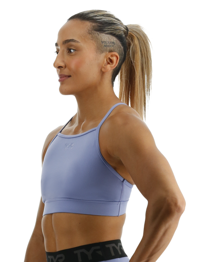  TYR Base Kinetic™ Women's High Neck Sports Bra - Solid