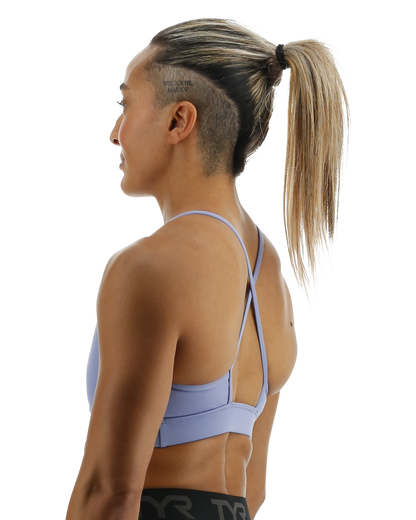  TYR Base Kinetic™ Women's High Neck Sports Bra - Solid