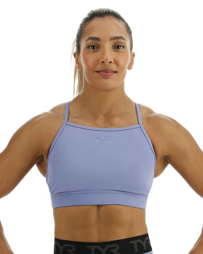  TYR Base Kinetic™ Women's High Neck Sports Bra - Solid