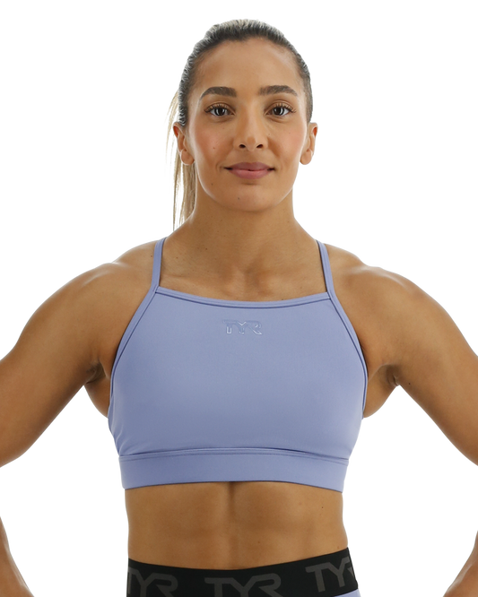  TYR Base Kinetic™ Women's High Neck Sports Bra - Solid