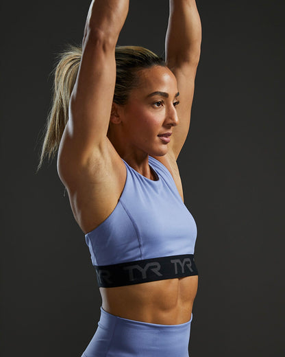  TYR Base Kinetic™ Women's Mod Racer Sports Bra - Solid