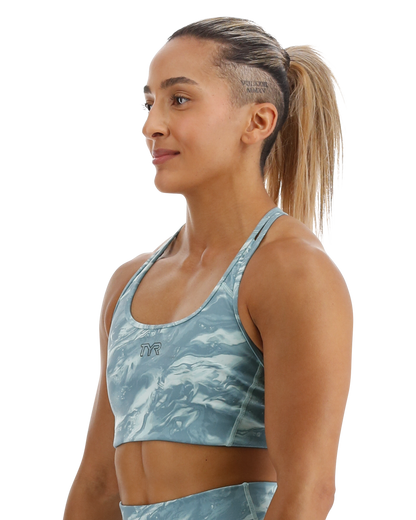  TYR Base Kinetic™ Women's Racerback Sports Bra - Aqueous