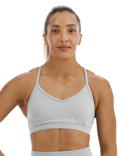  TYR Base Kinetic™ Women's V-Neck Sports Bra - Heather