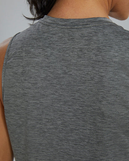  TYR ClimaDry™ Women's Cropped Tech Tank - Solid / Heather