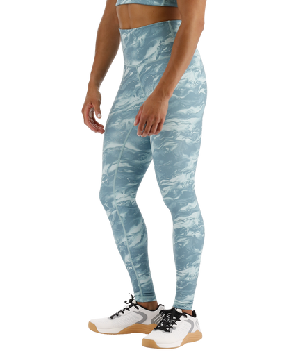  TYR Base Kineticª Women's High-Rise 28" Leggings - Aqueous