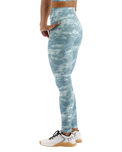  TYR Base Kineticª Women's High-Rise 28" Leggings - Aqueous