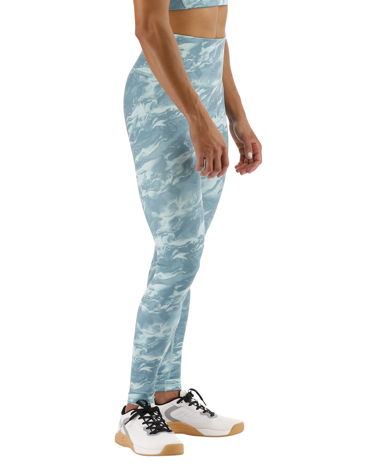  TYR Base Kineticª Women's High-Rise 28" Leggings - Aqueous