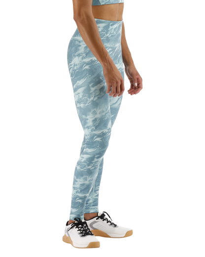  TYR Base Kineticª Women's High-Rise 28" Leggings - Aqueous