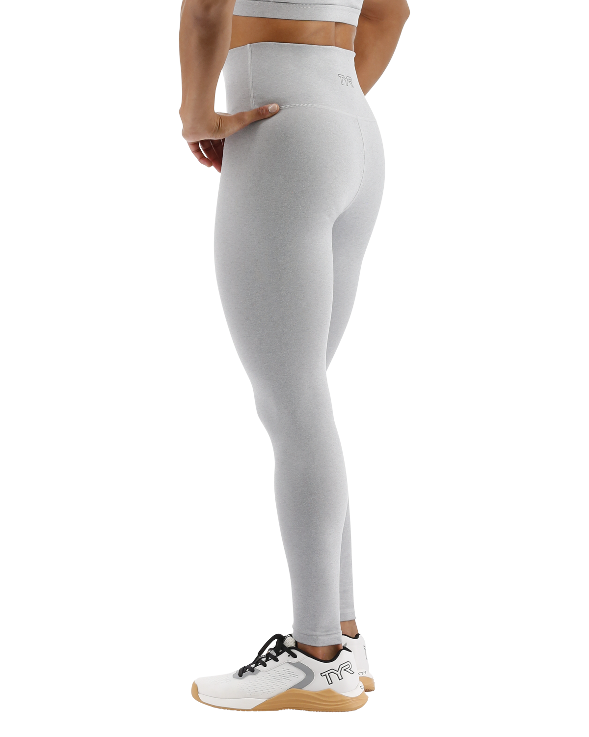  TYR Base Kineticª Women's High-Rise 28" Leggings - Heather