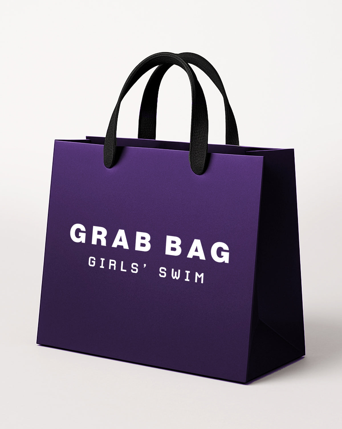  Girl's Solid Swimsuit Grab Bag