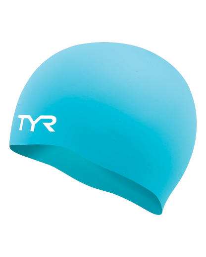  TYR Youth Silicone Wrinkle-Free Swim Cap