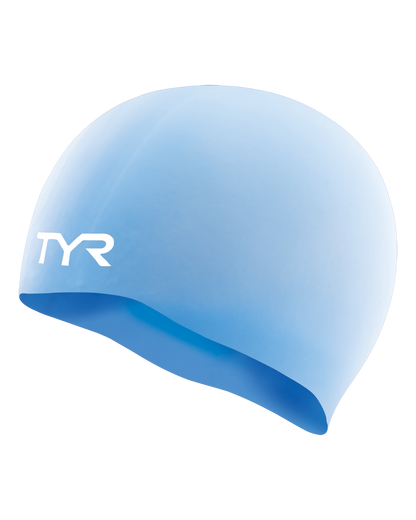  TYR Youth Silicone Wrinkle-Free Swim Cap