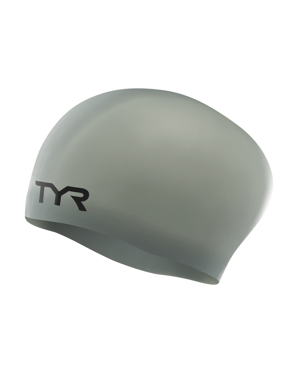  TYR Adult Long Hair Silicone Wrinkle-Free Swim Cap