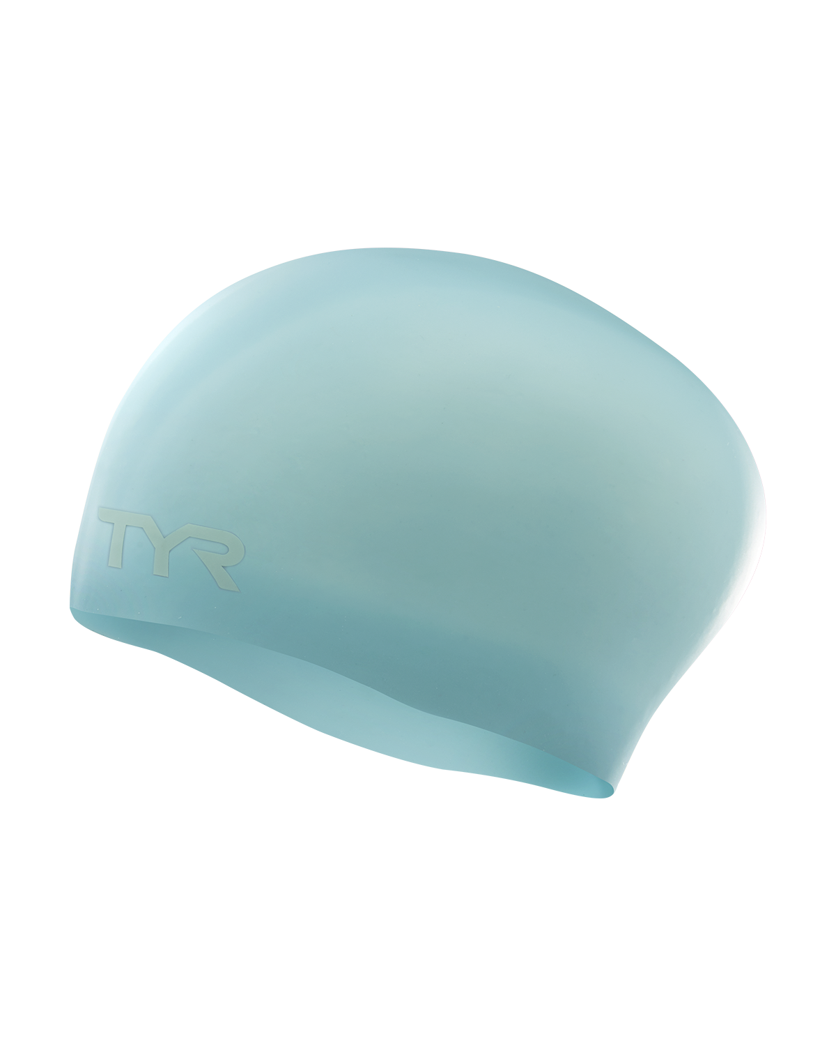  TYR Adult Long Hair Silicone Wrinkle-Free Swim Cap