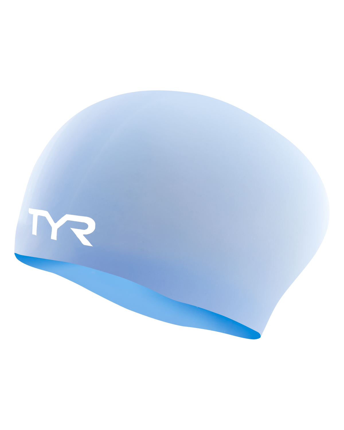  TYR Adult Long Hair Silicone Wrinkle-Free Swim Cap