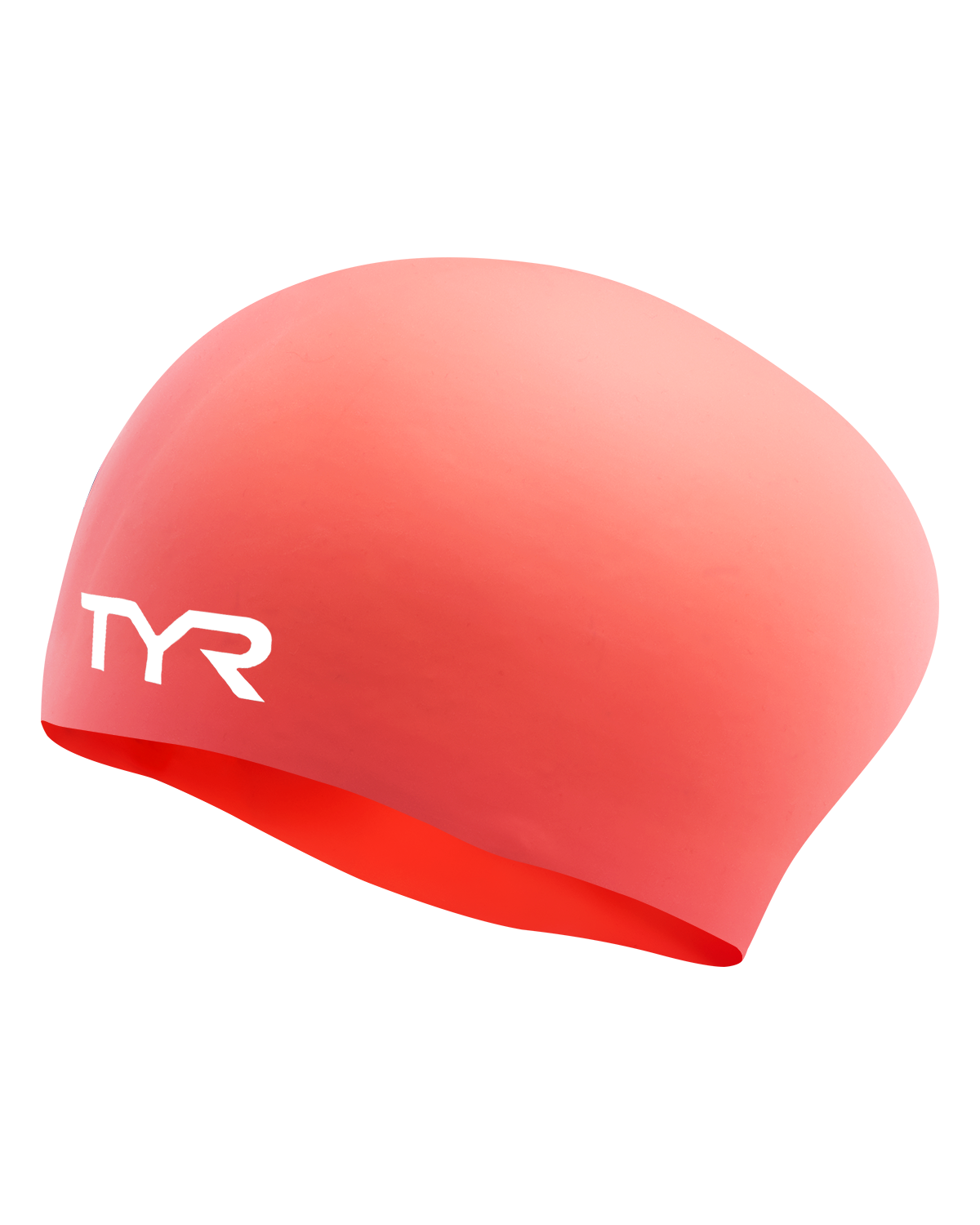  TYR Adult Long Hair Silicone Wrinkle-Free Swim Cap