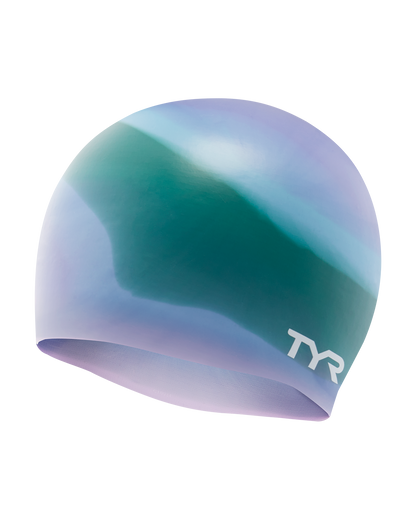  TYR Adult Silicone Swim Cap - Multi-Color