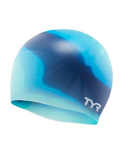  TYR Adult Silicone Swim Cap - Multi-Color