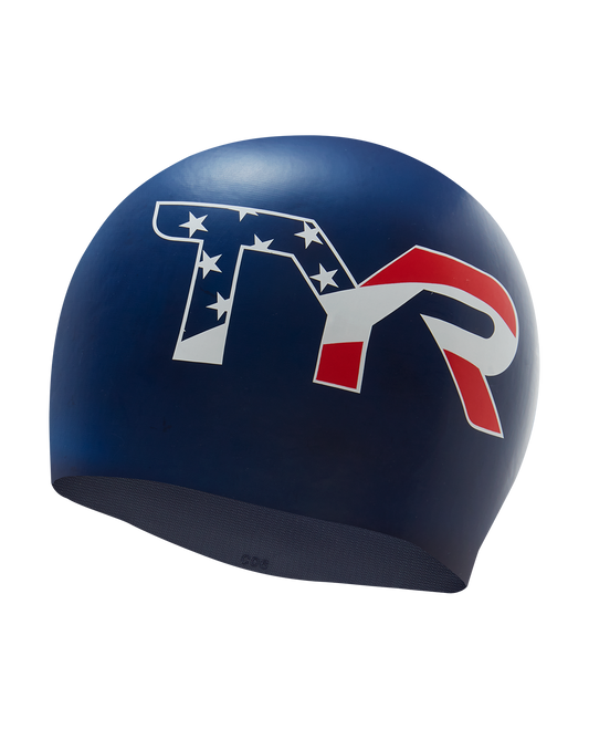  TYR USA Silicone Adult Swim Cap
