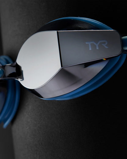 TYR Women's Black Ops 140 EV Mirrored Racing Goggles