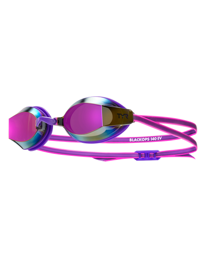  TYR Women's Black Ops 140 EV Mirrored Racing Goggles