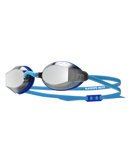 TYR Adults Black Ops 140 EV Mirrored Racing Goggles