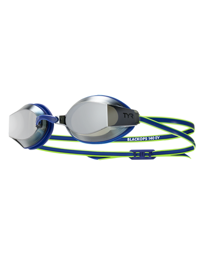  TYR Adults Black Ops 140 EV Mirrored Racing Goggles