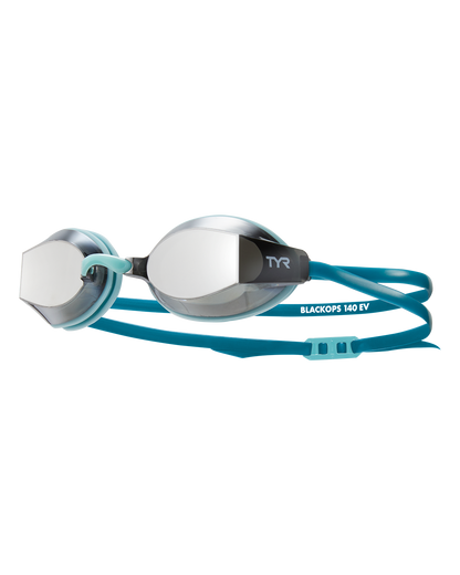  TYR Adults Black Ops 140 EV Mirrored Racing Goggles