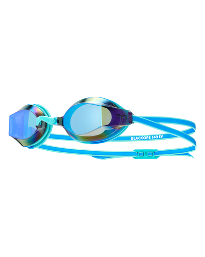  TYR Youth Black Ops 140 EV Mirrored Racing Goggles