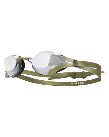  TYR Adult Tracer-X RZR Mirrored Racing Goggles