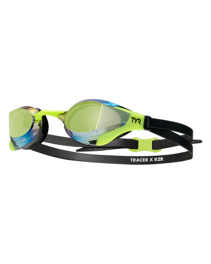  TYR Adult Tracer-X RZR Mirrored Racing Goggles