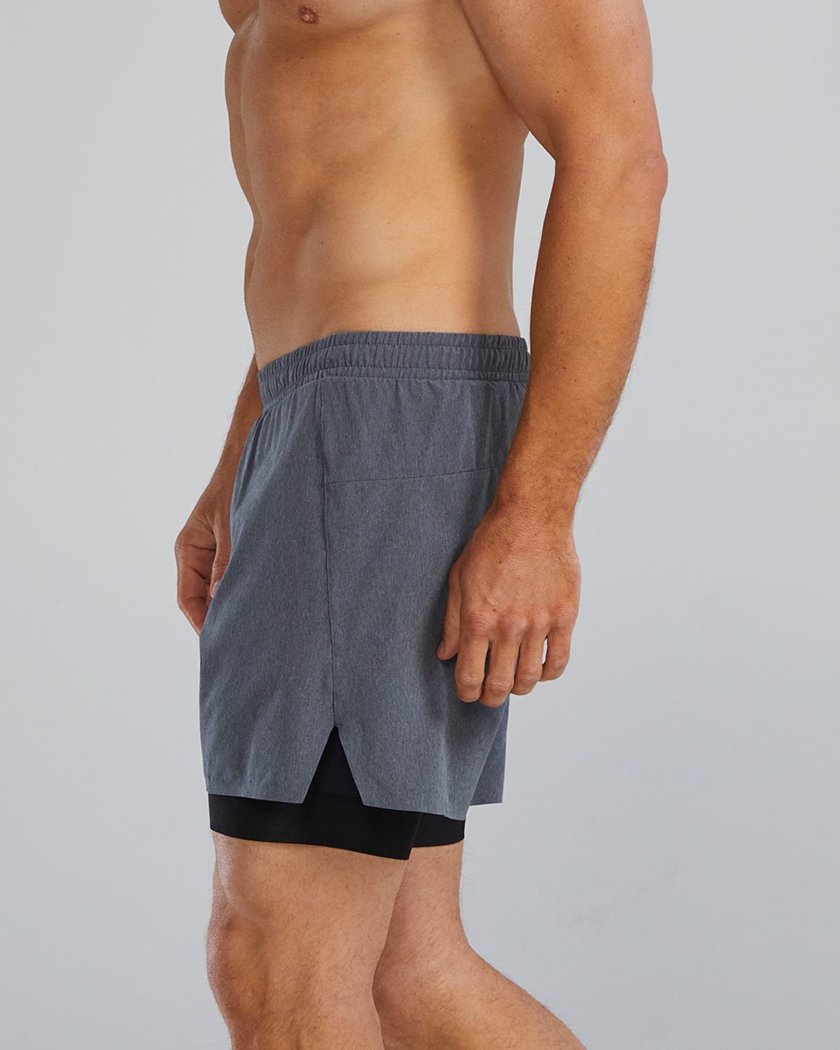  TYR Hydrosphereª Men's Lined 6" Momentum Shorts - Solid