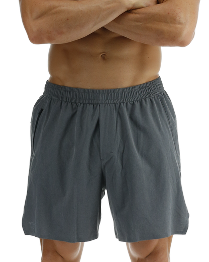  TYR Hydrosphereª Men's Unlined 6" Momentum Shorts - Solid