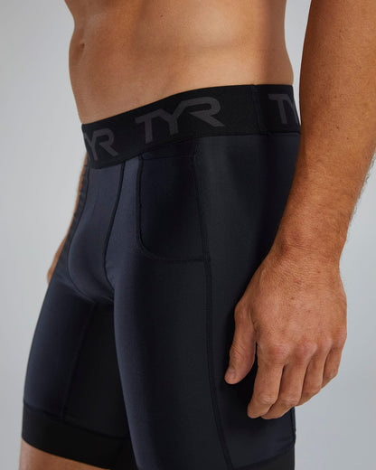  TYR Compression Men's Compression Short - Solid