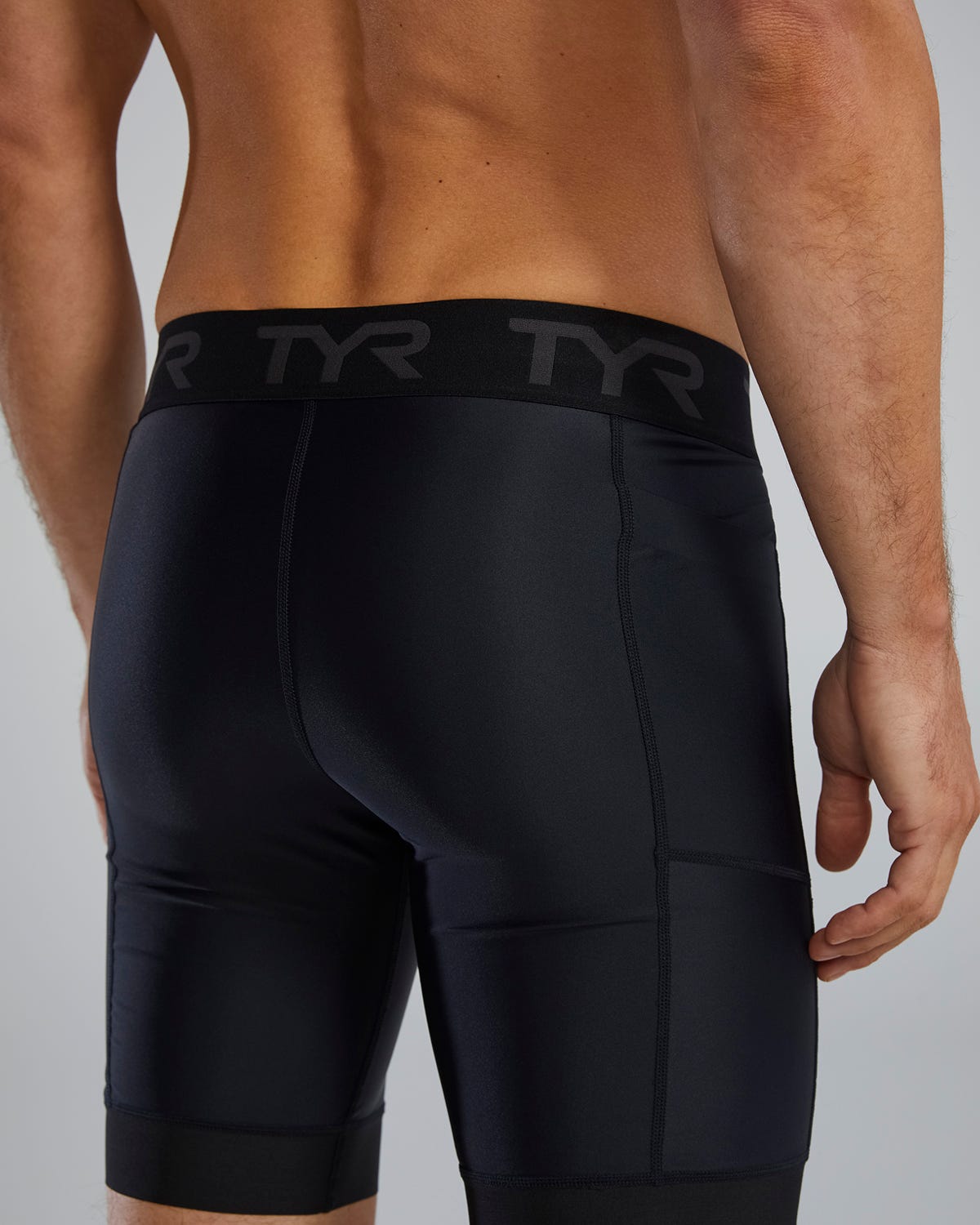 TYR Compression Men's Compression Short - Solid