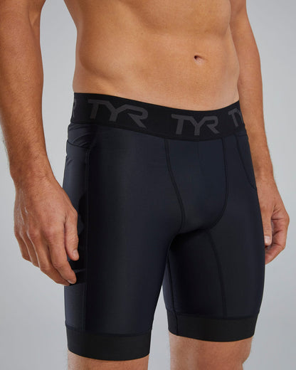  TYR Compression Men's Compression Short - Solid