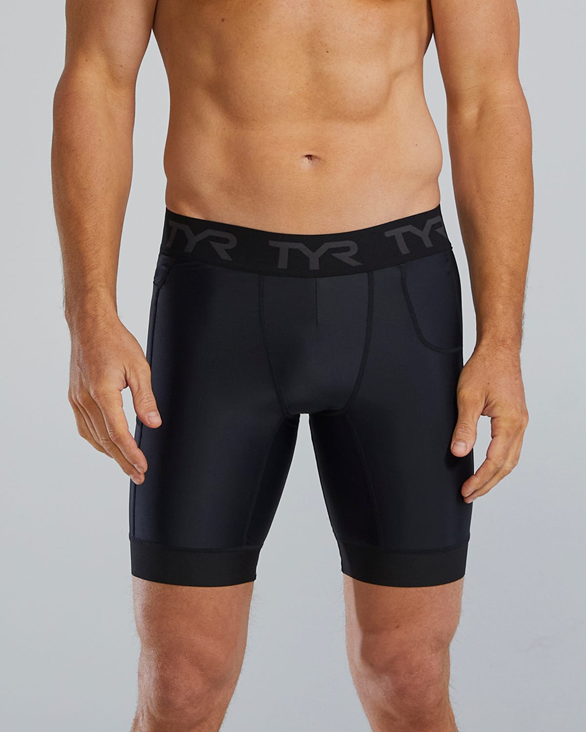  TYR Compression Men's Compression Short - Solid