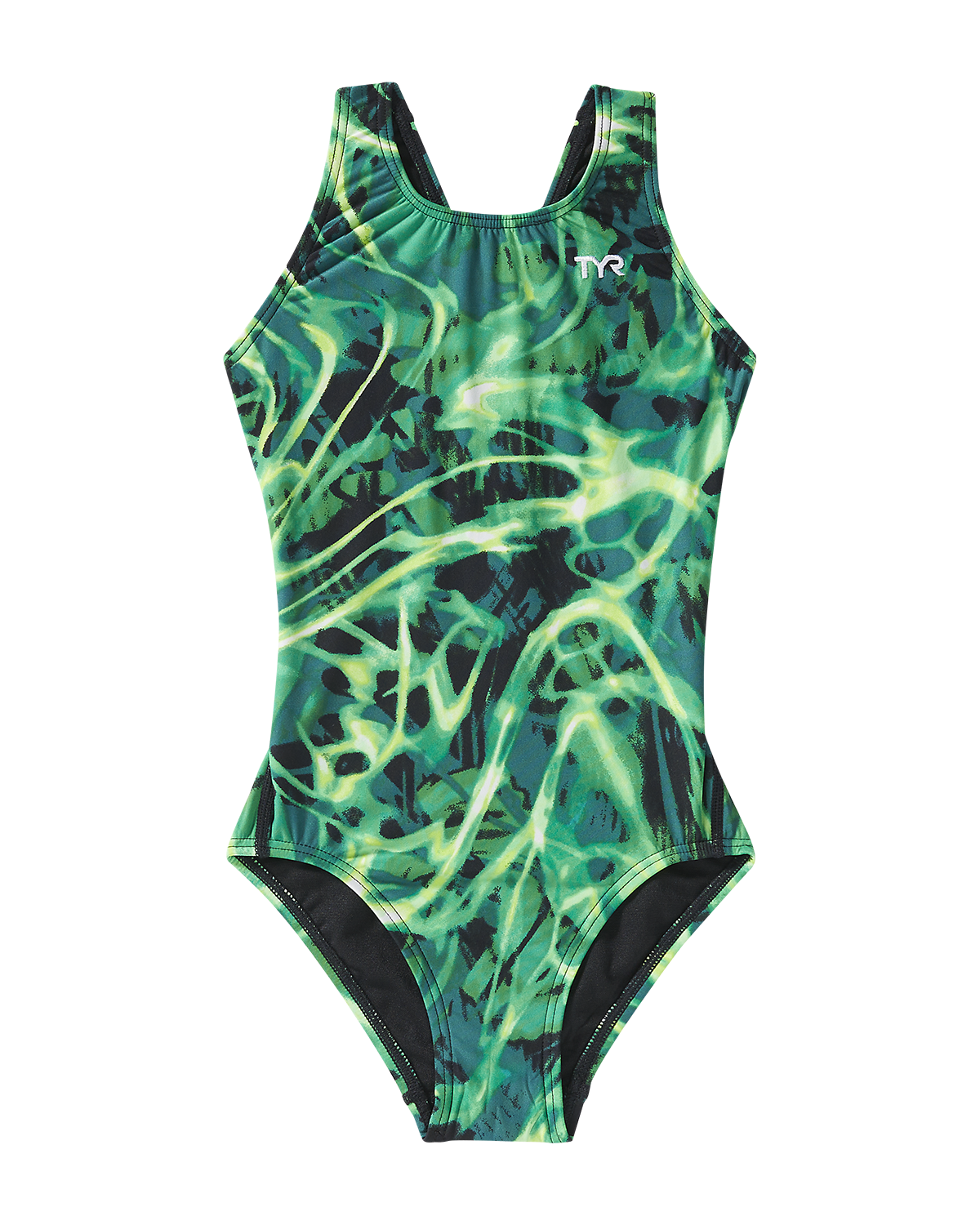 TYR Durafast Lite® Girls Maxfit Swimsuit - Electro