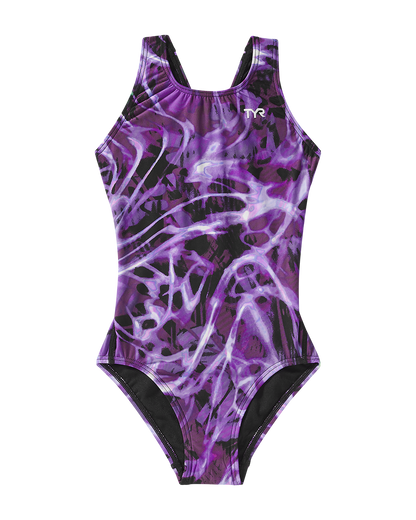  TYR Durafast Lite® Girls Maxfit Swimsuit - Electro
