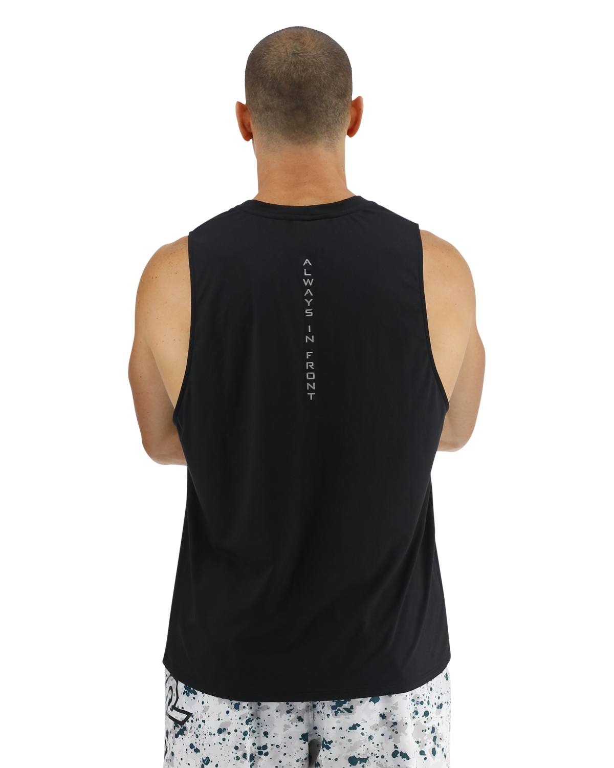  TYR ClimaDry™ Men's Big Logo Tech Tank - Solid / Heather