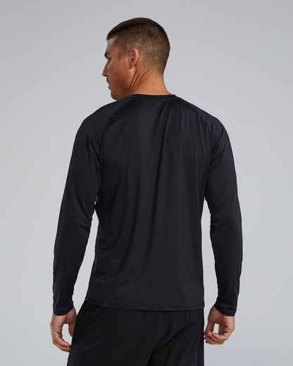  TYR ClimaDry™ Men's Raglan Long Sleeve Tech Tee - Solid / Heather