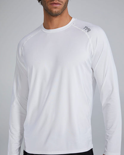  TYR ClimaDry™ Men's Raglan Long Sleeve Tech Tee - Solid / Heather