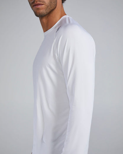  TYR ClimaDry™ Men's Raglan Long Sleeve Tech Tee - Solid / Heather
