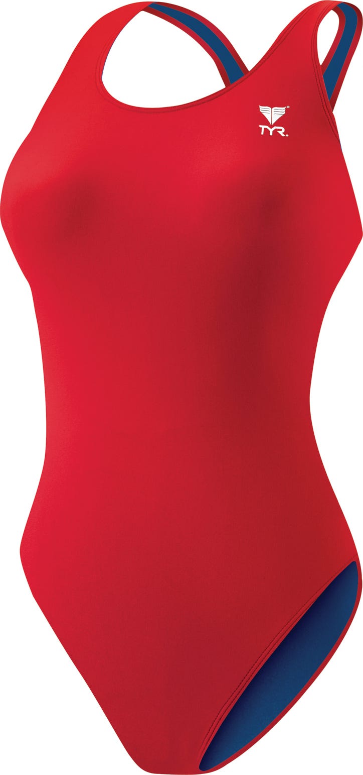  TYReco™ Girls' Maxfit Swimwuit - Solid